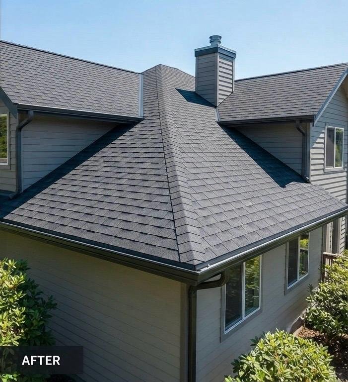 Roof before renovation